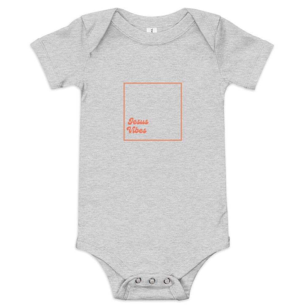 Jesus Baby short sleeve one piece