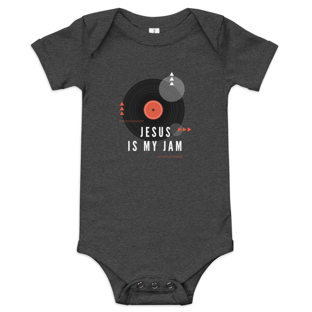 Jesus is my Jam Baby short sleeve one piece