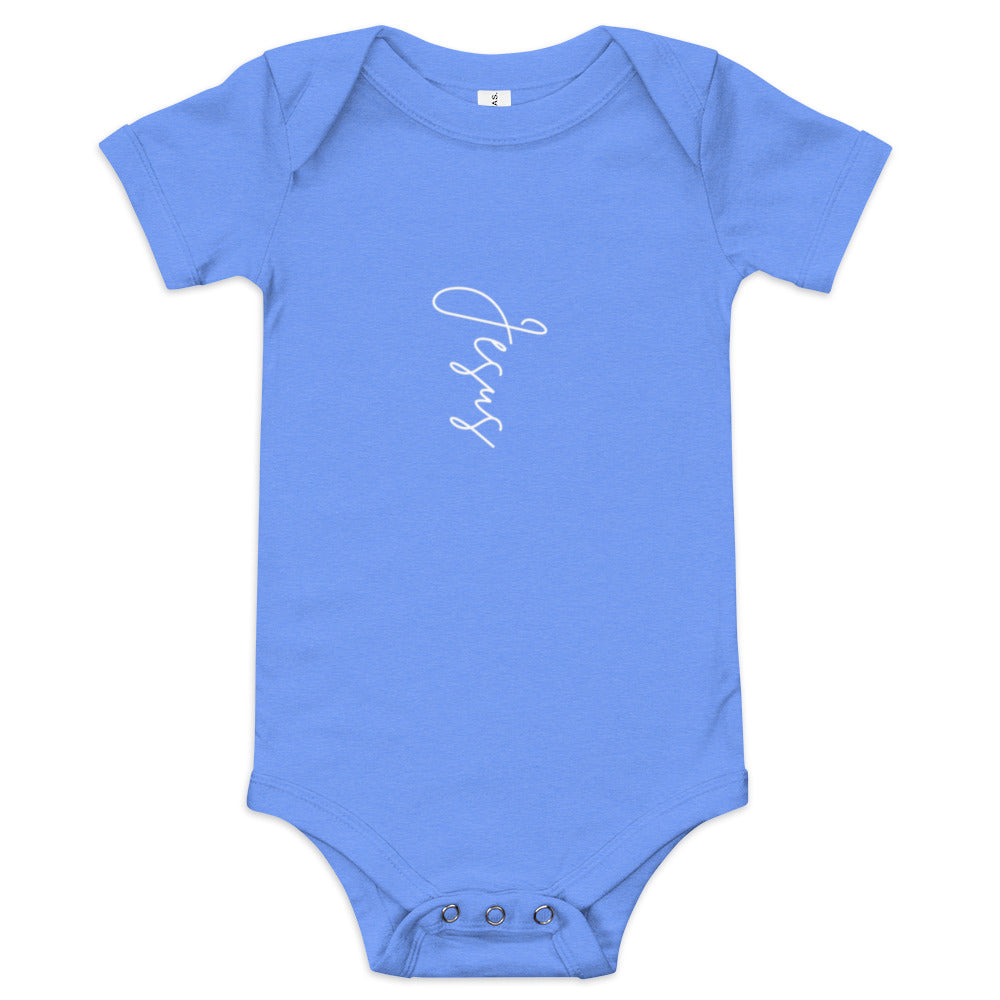 Jesus Baby short sleeve one piece