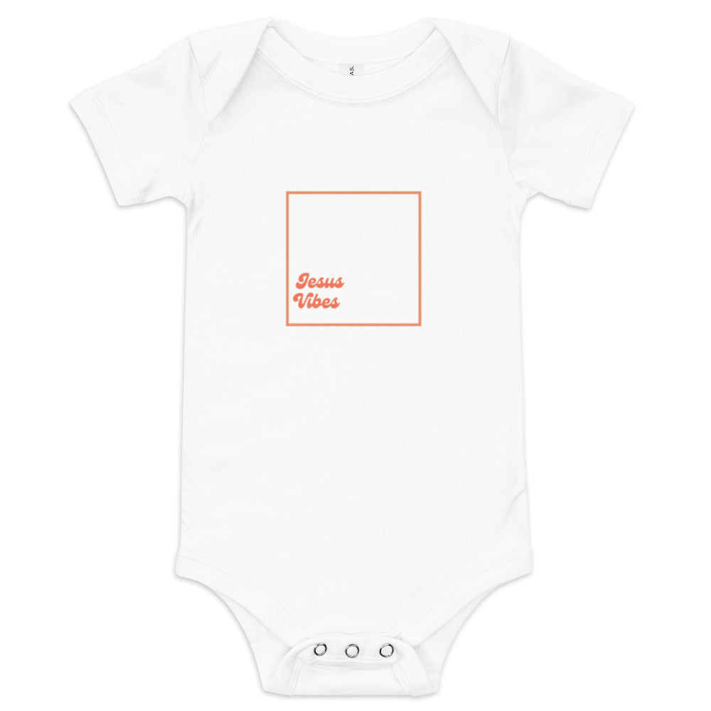 Jesus Baby short sleeve one piece