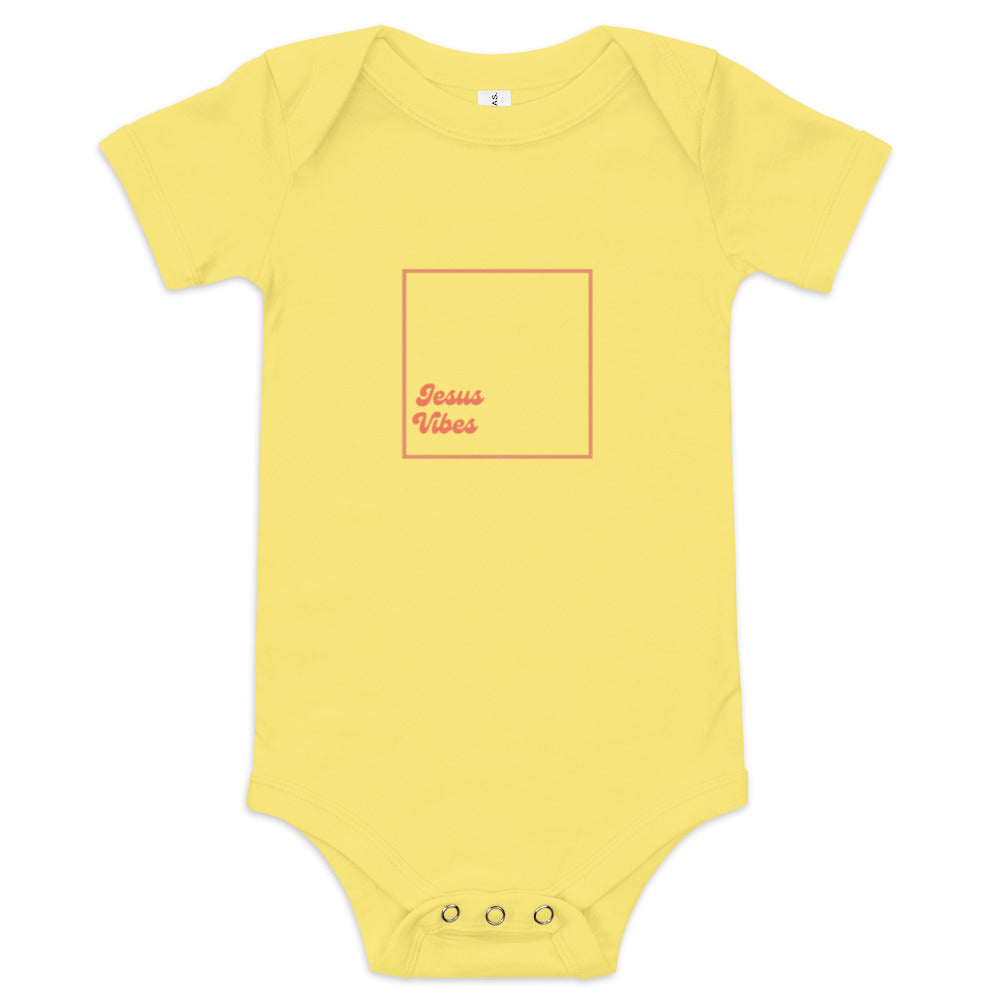 Jesus Baby short sleeve one piece