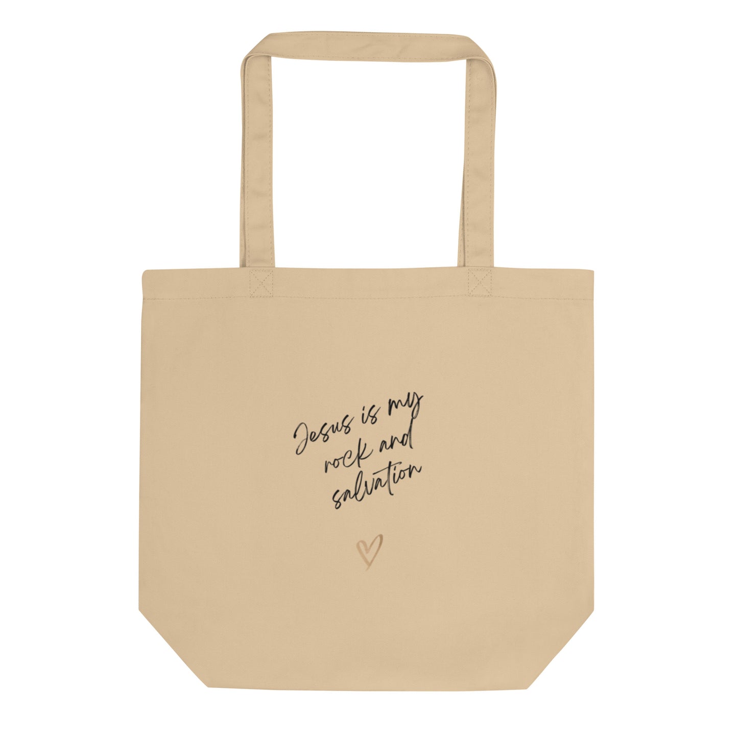 Jesus is my rock Eco Tote Bag