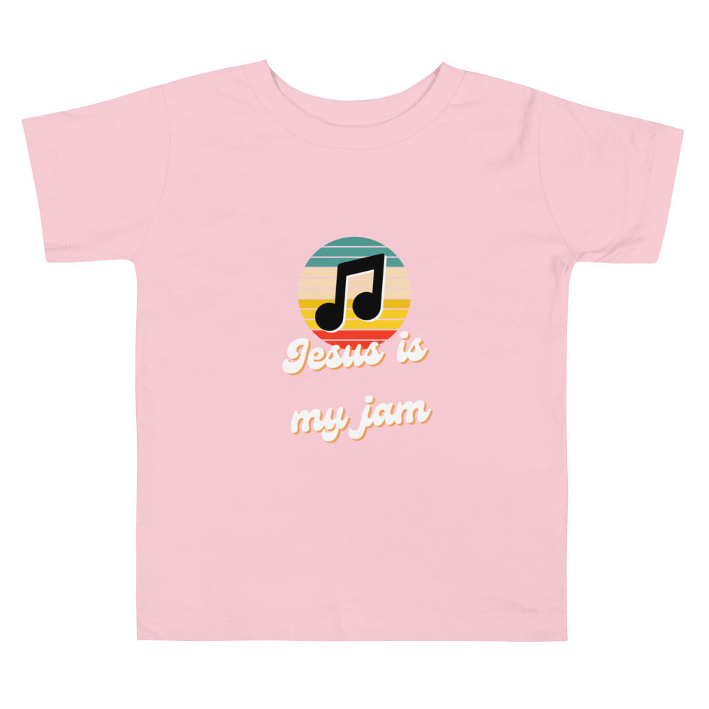 Jesus is my Jam Toddler Short Sleeve Tee