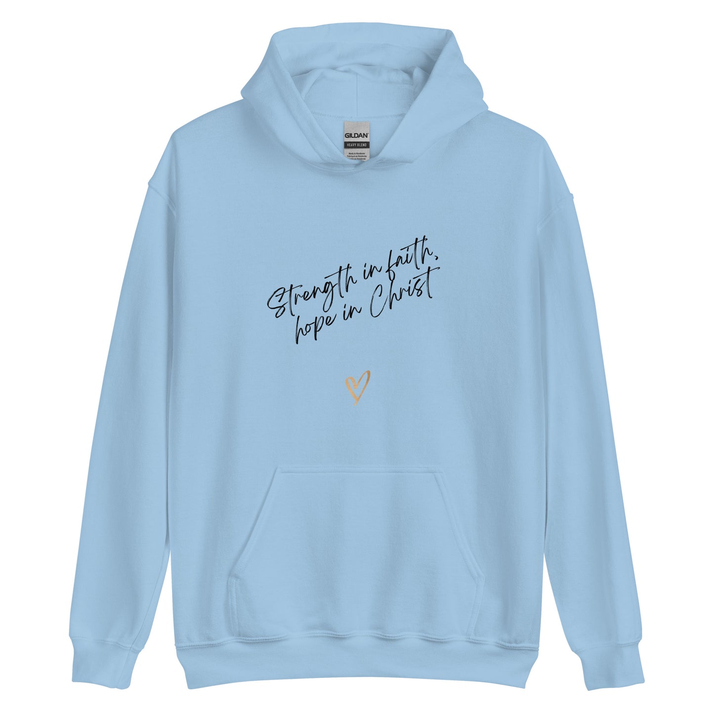 Strength in Faith Unisex Hoodie