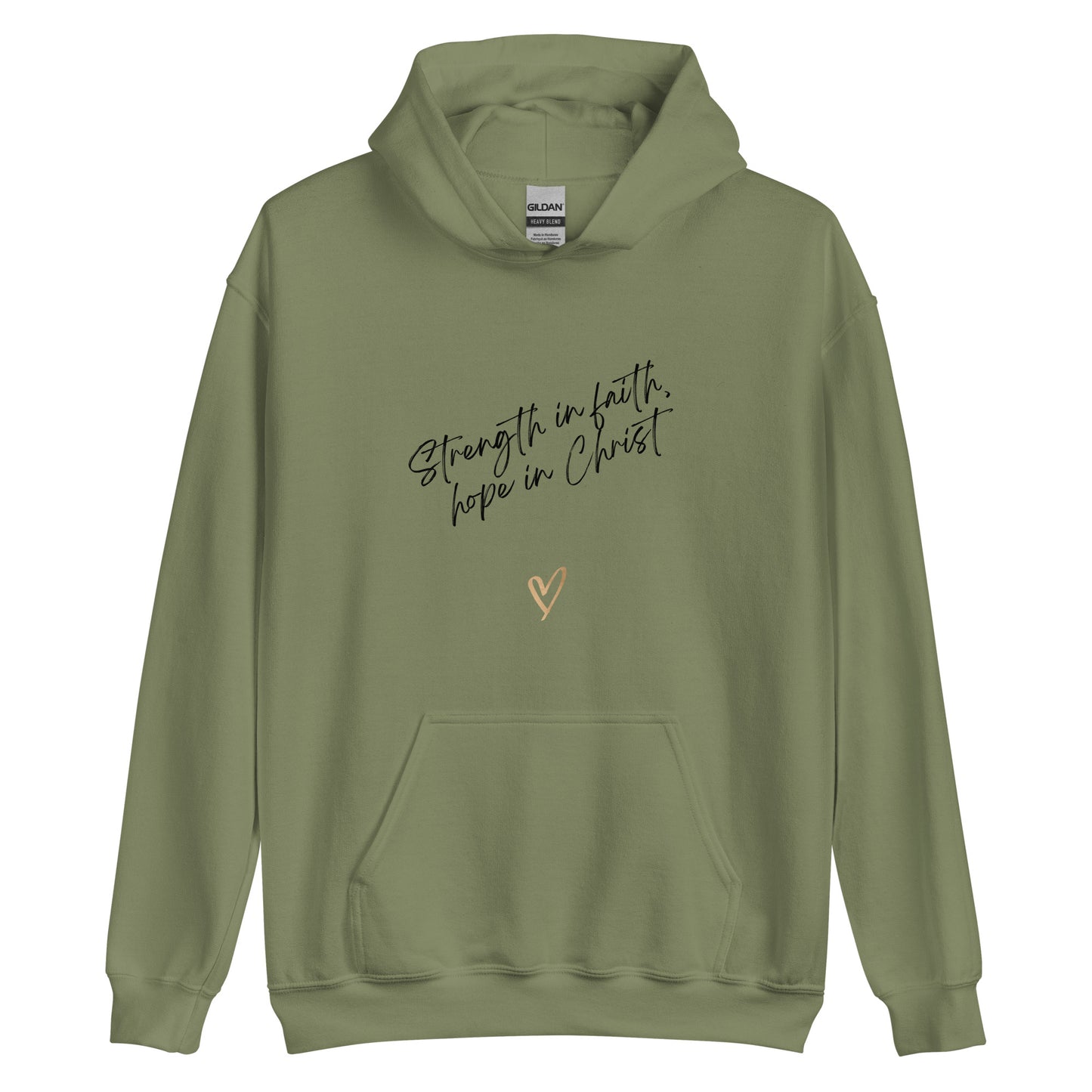 Strength in Faith Unisex Hoodie