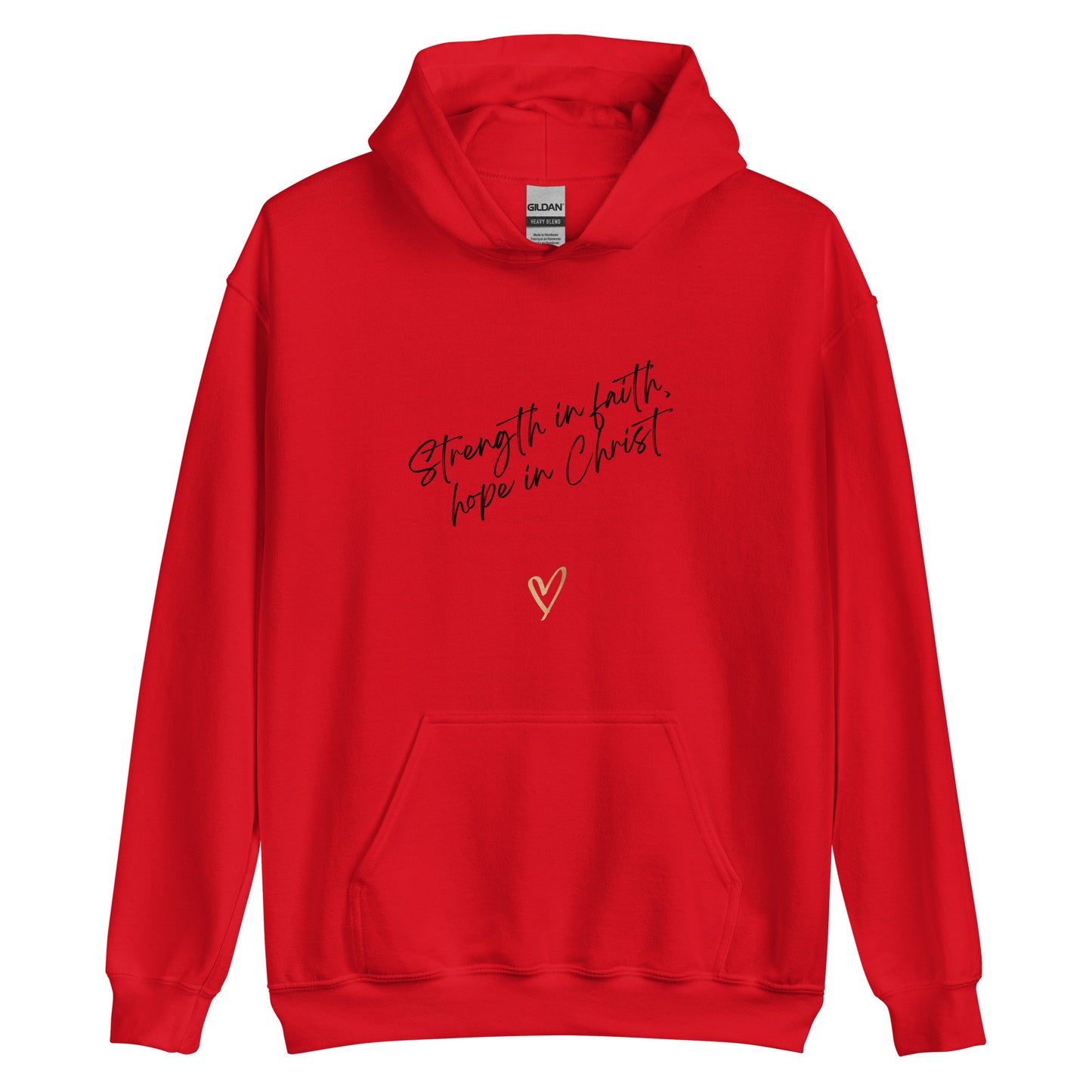 Strength in Faith Unisex Hoodie