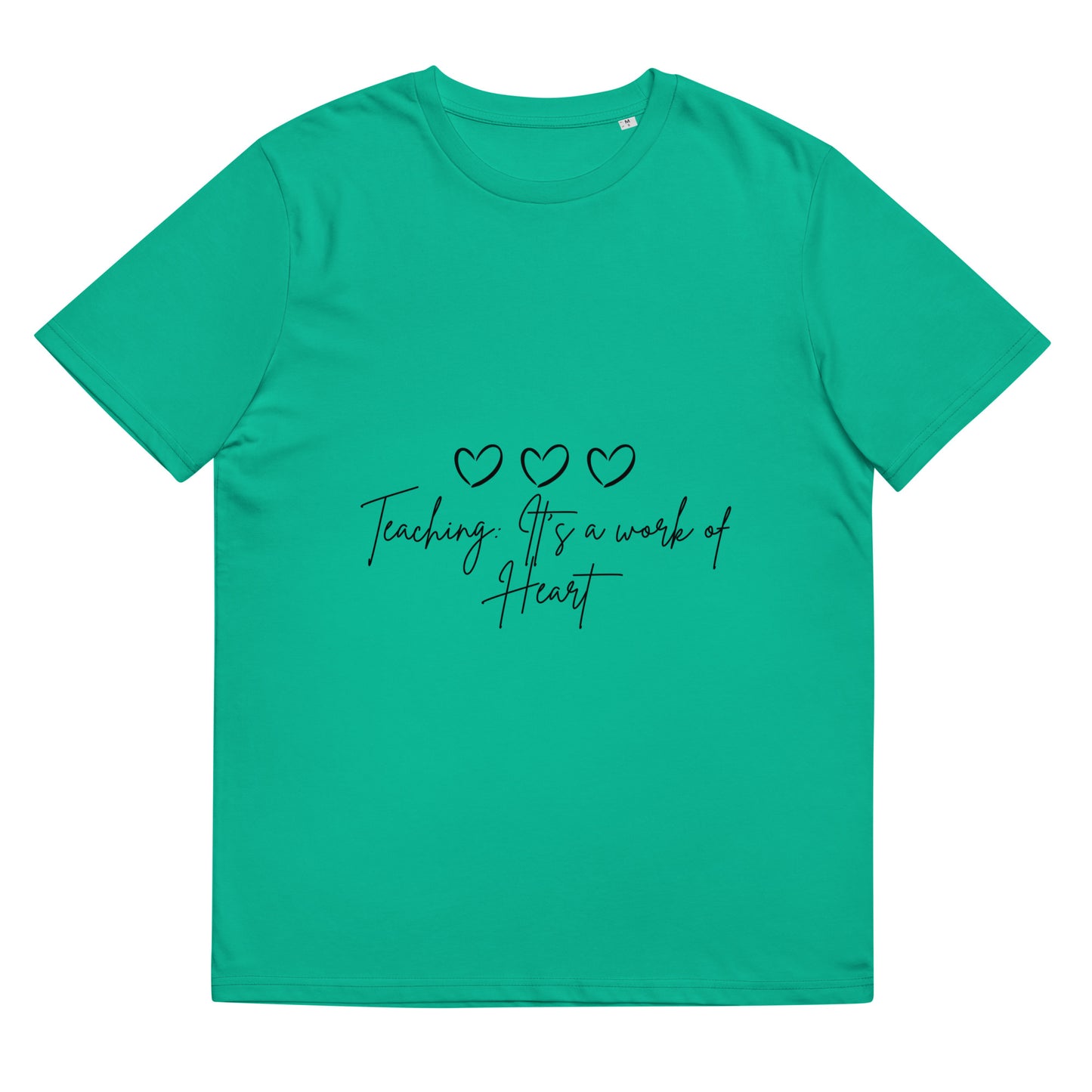 Heart Unisex organic cotton t-shirt