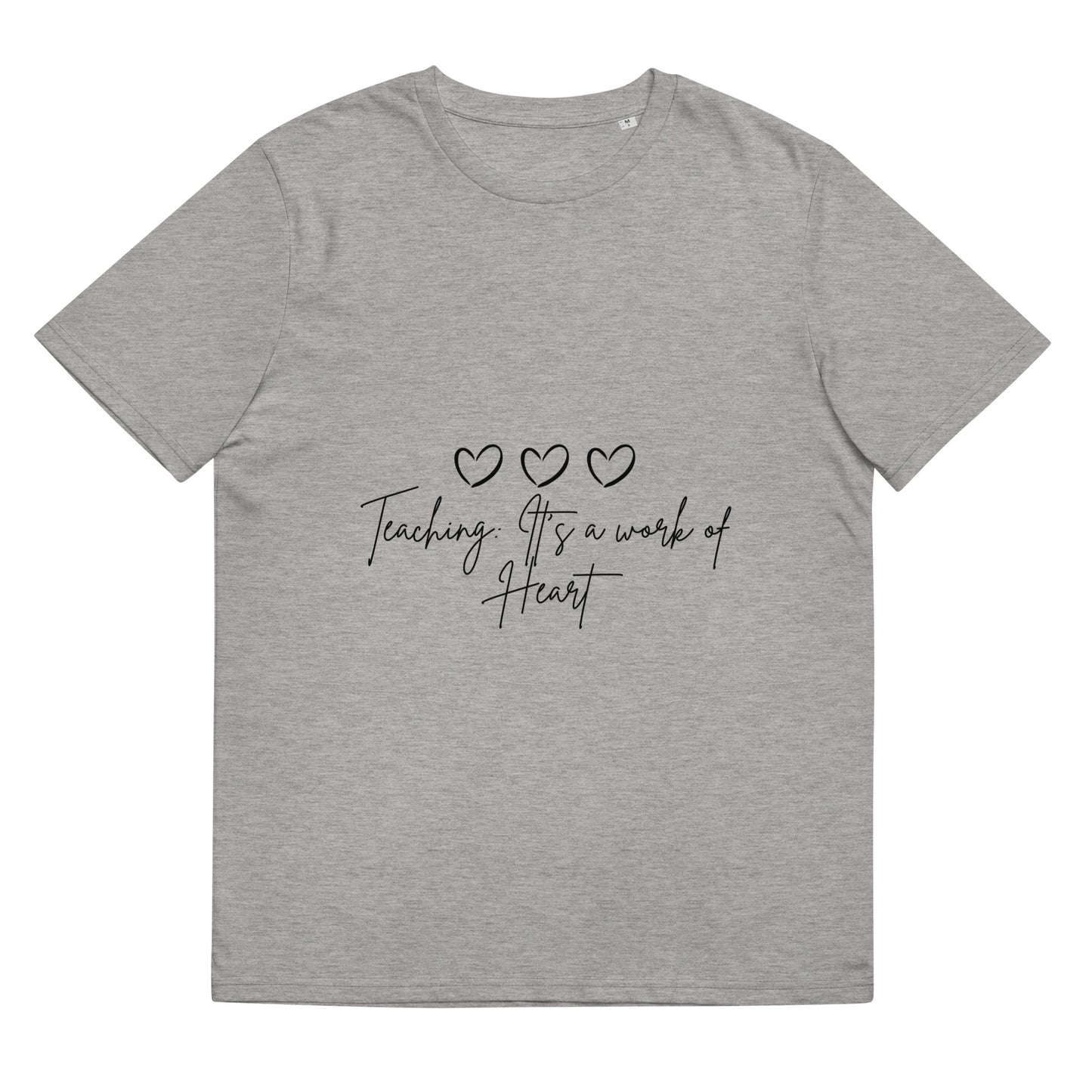 Heart Unisex organic cotton t-shirt