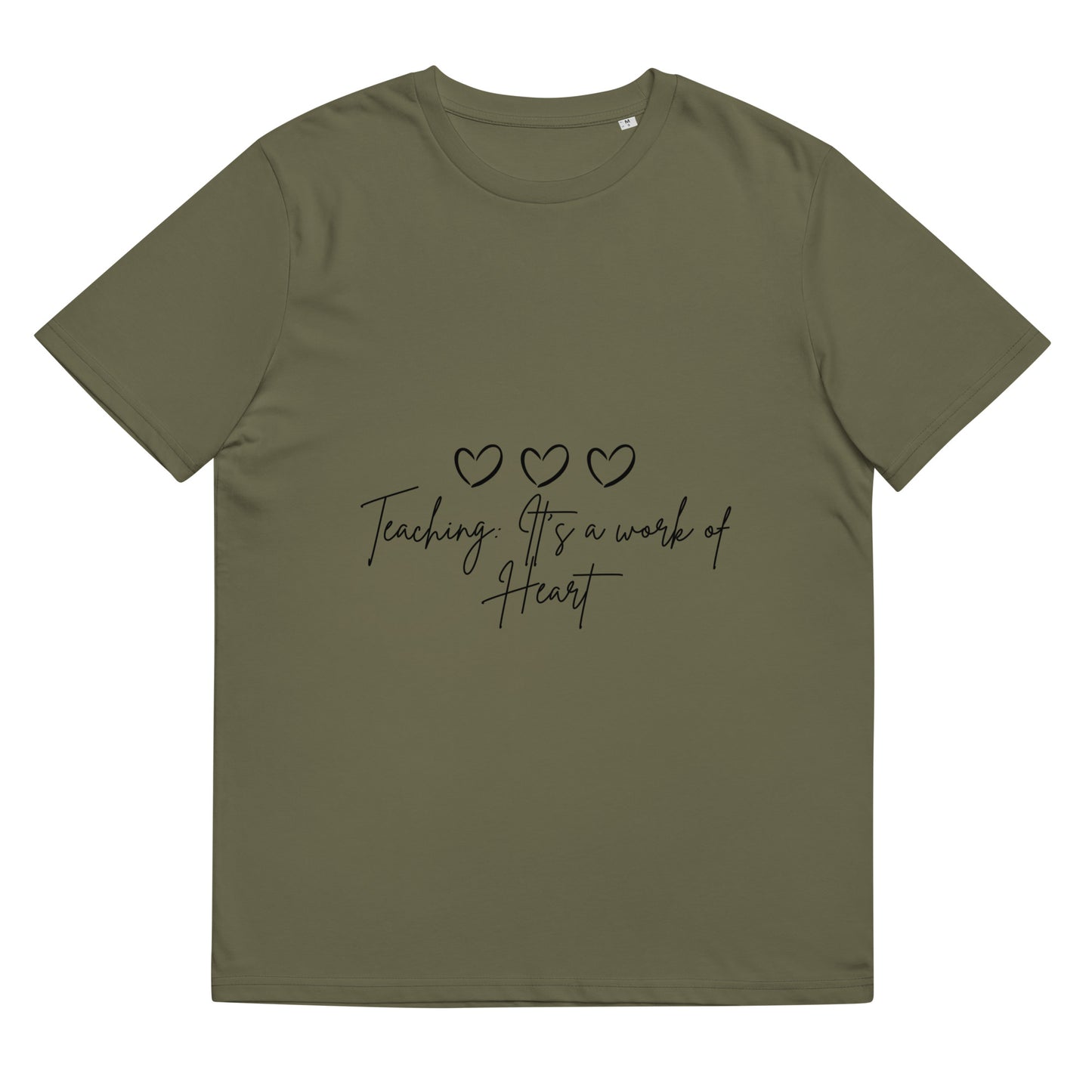 Heart Unisex organic cotton t-shirt