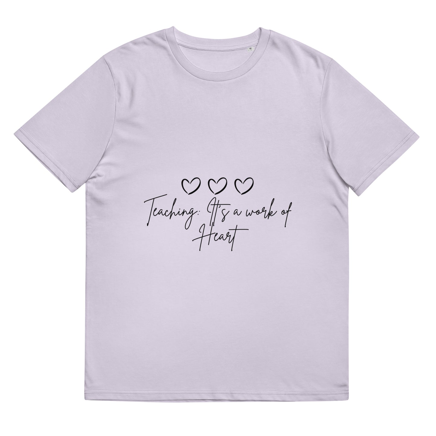 Heart Unisex organic cotton t-shirt
