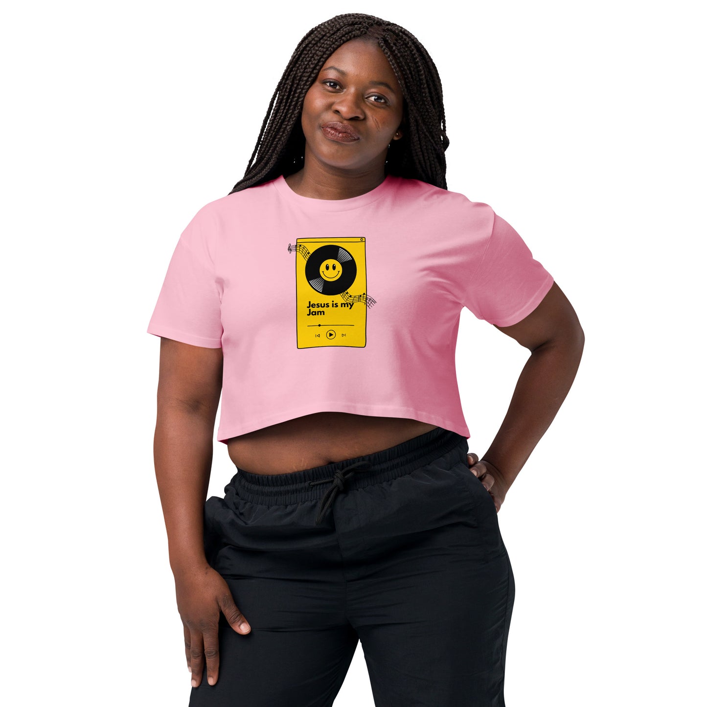 Jesus is my Jam Women’s crop top