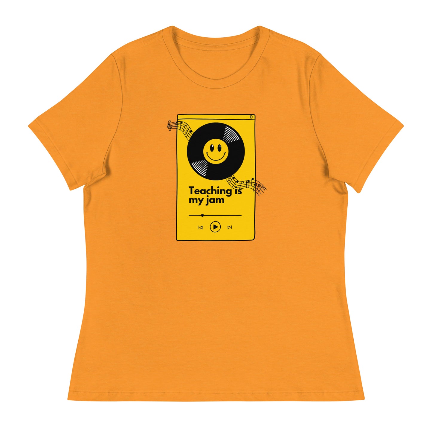 Teaching is my Jam Women's Relaxed T-Shirt