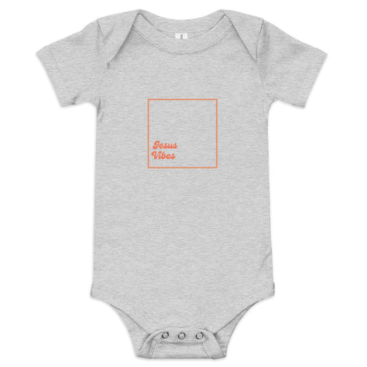 Jesus Baby short sleeve one piece