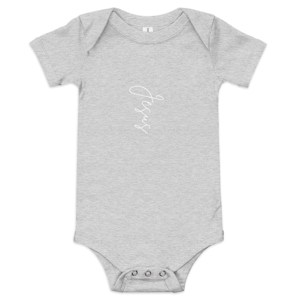 Jesus Baby short sleeve one piece