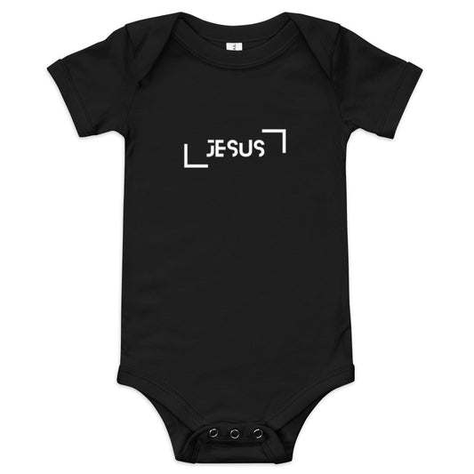 Jesus Baby short sleeve one piece