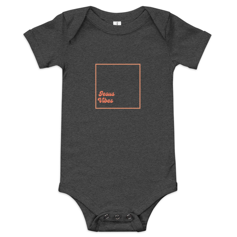 Jesus Baby short sleeve one piece