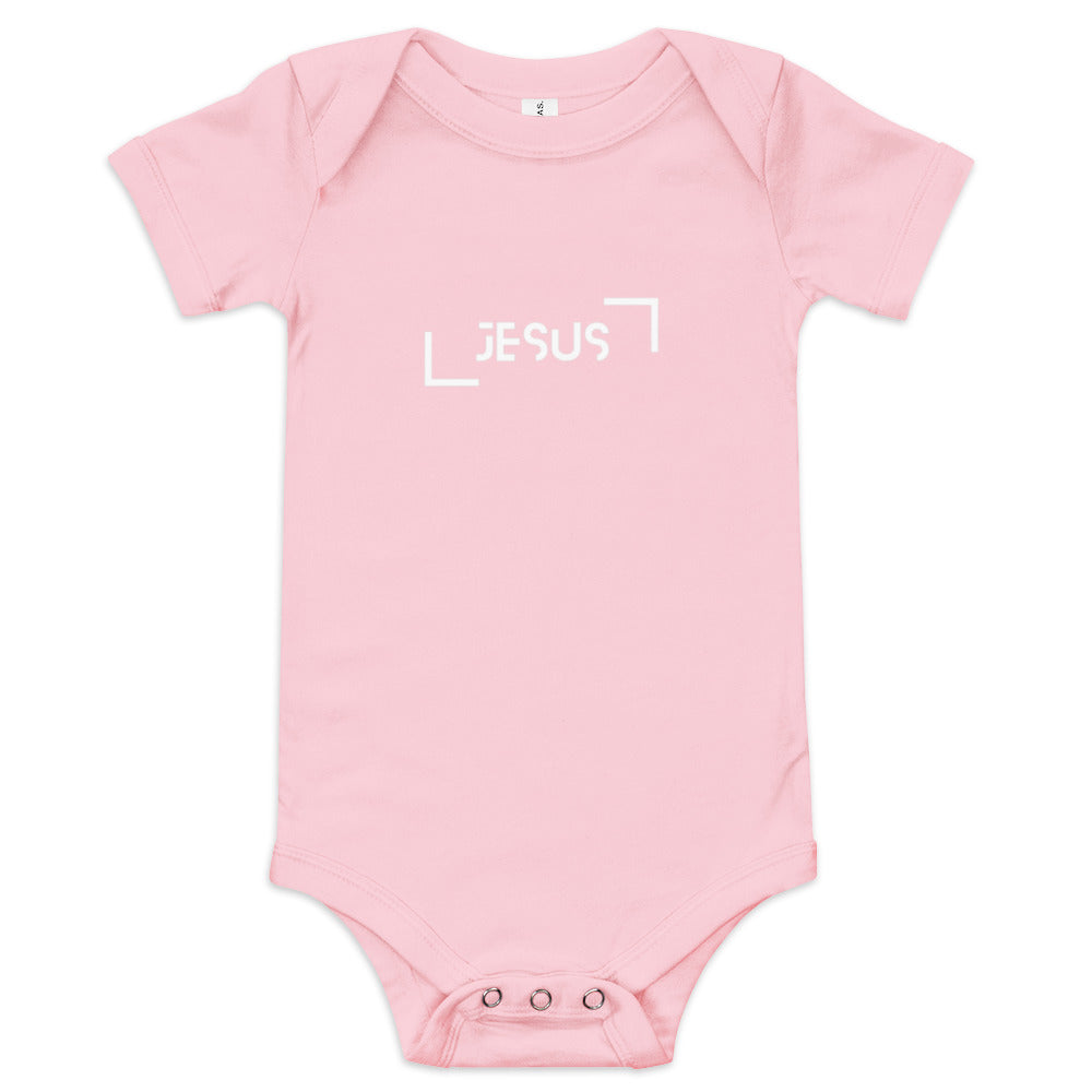 Jesus Baby short sleeve one piece