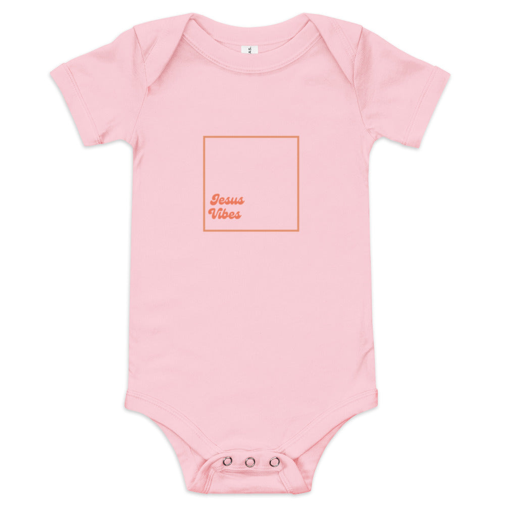 Jesus Baby short sleeve one piece