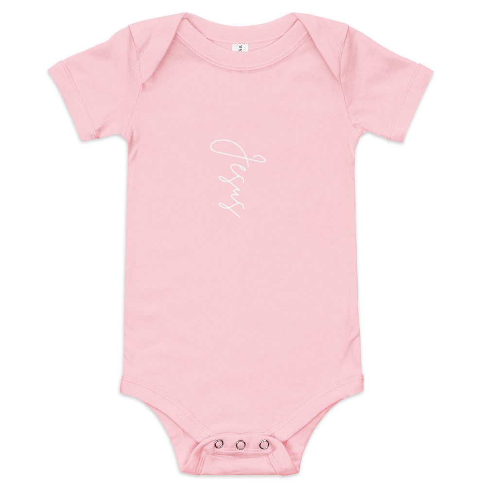 Jesus Baby short sleeve one piece