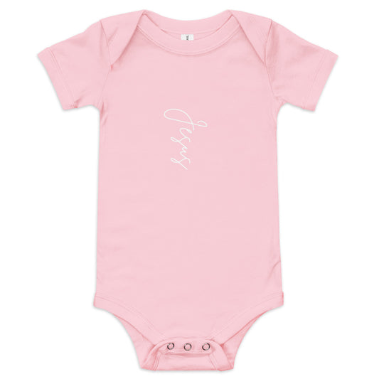 Jesus Baby short sleeve one piece