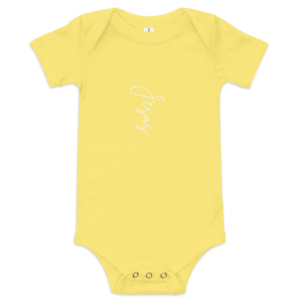 Jesus Baby short sleeve one piece