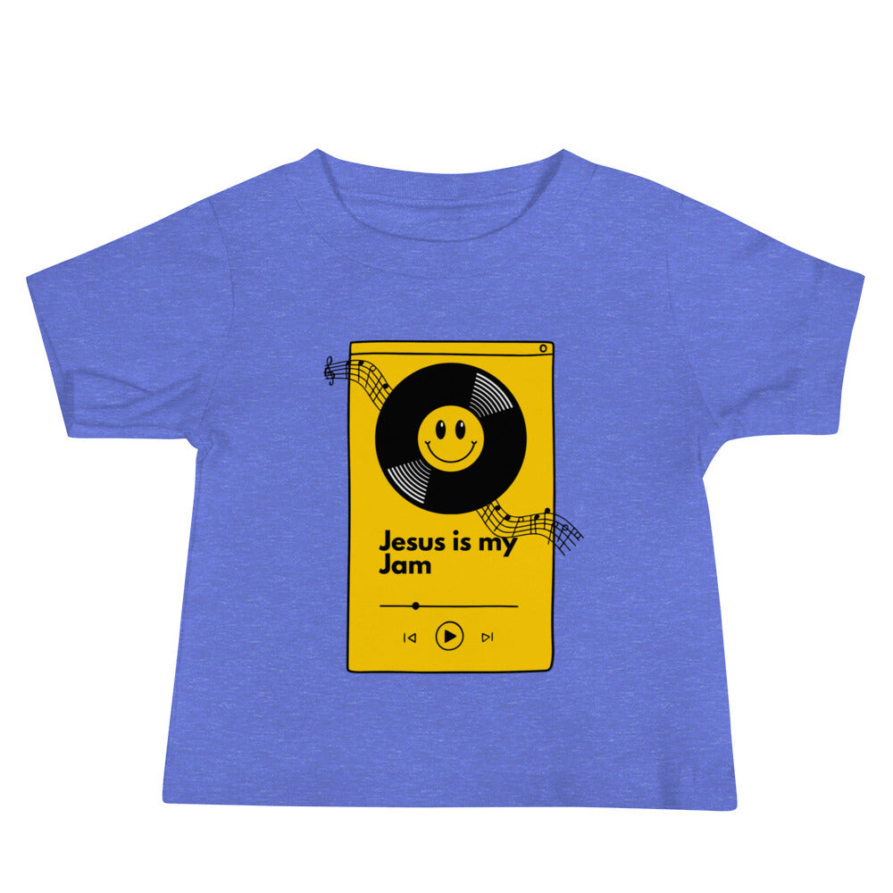 Jesus is my Jam Baby Jersey Short Sleeve Tee