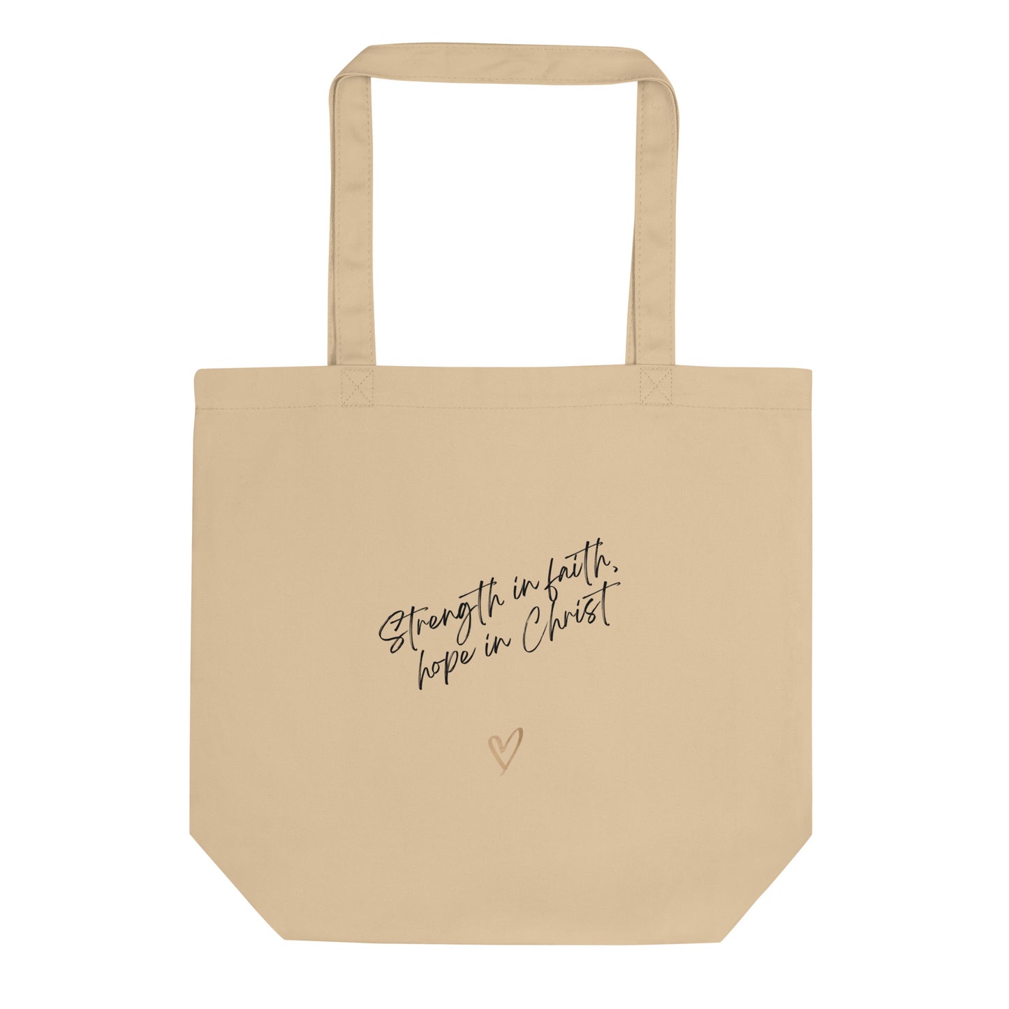 Strength in Faith Eco Tote Bag