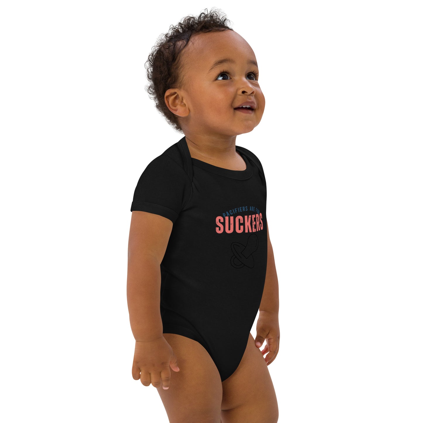 Pacifiers Organic cotton baby bodysuit