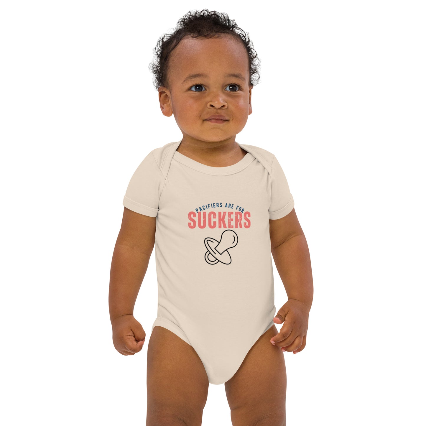 Pacifiers Organic cotton baby bodysuit