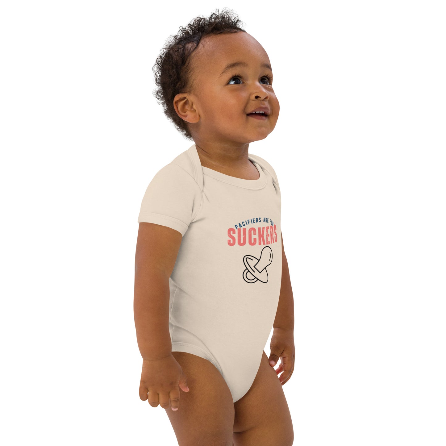 Pacifiers Organic cotton baby bodysuit