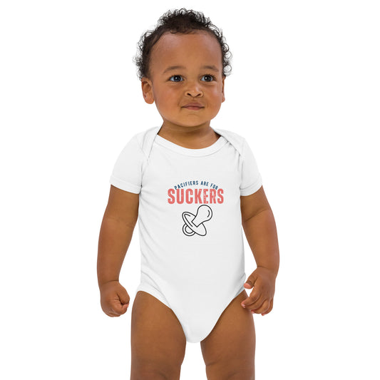 Pacifiers Organic cotton baby bodysuit