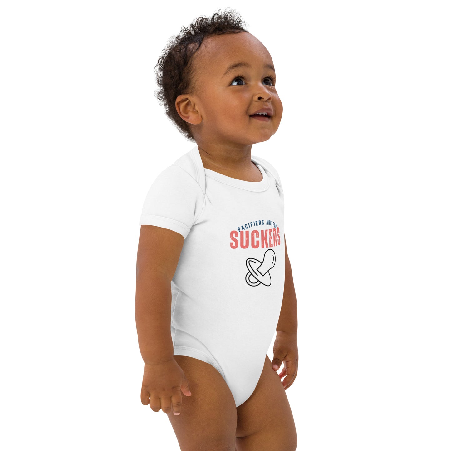Pacifiers Organic cotton baby bodysuit