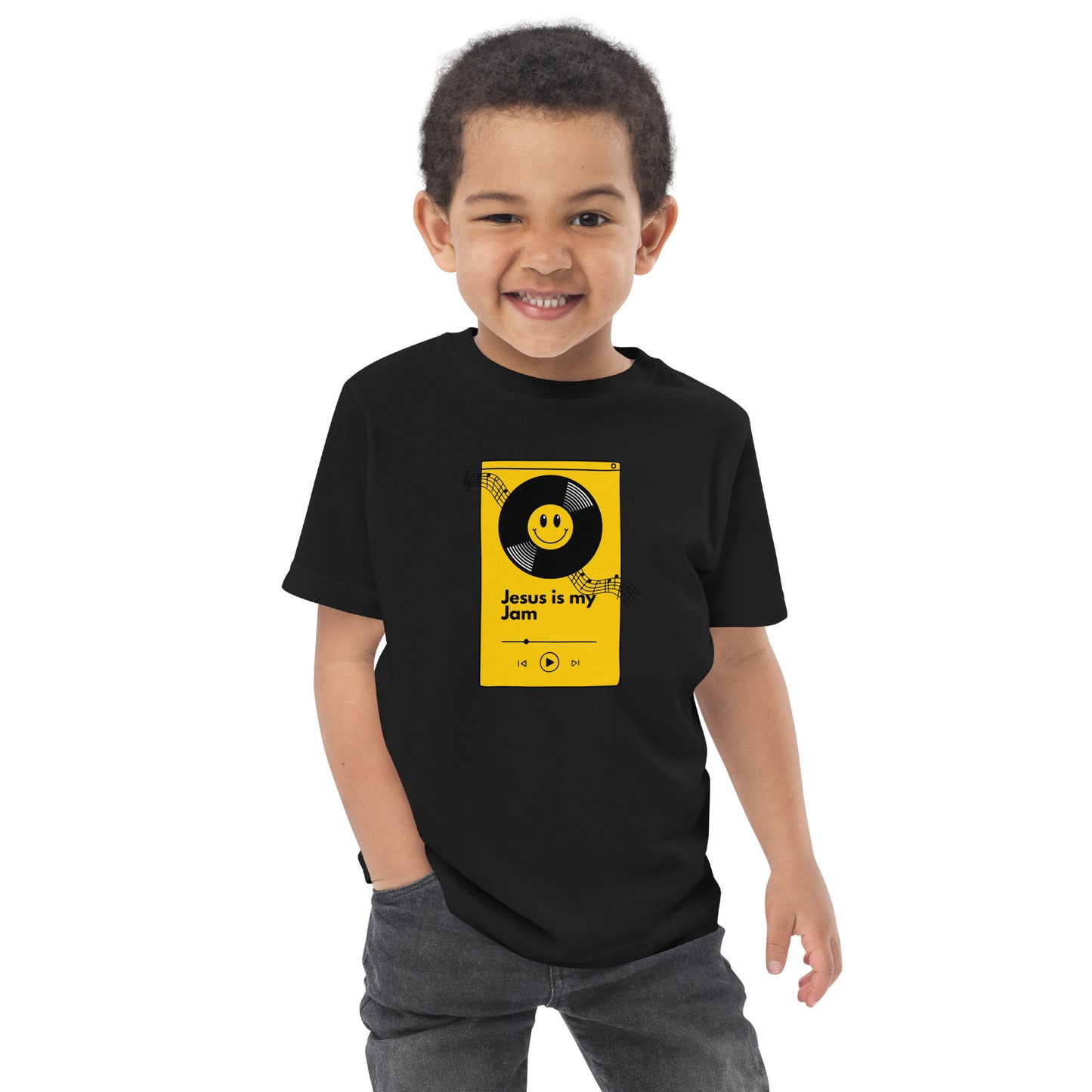 Jesus is my Jam Toddler jersey t-shirt