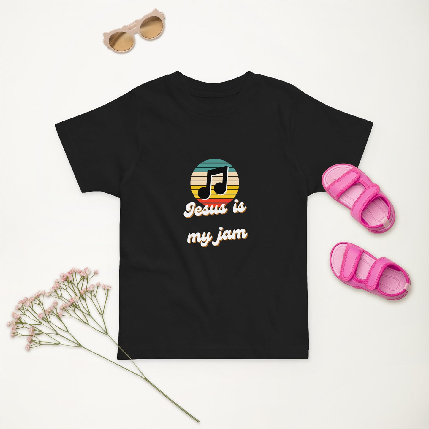 Jesus is my Jam Toddler jersey t-shirt
