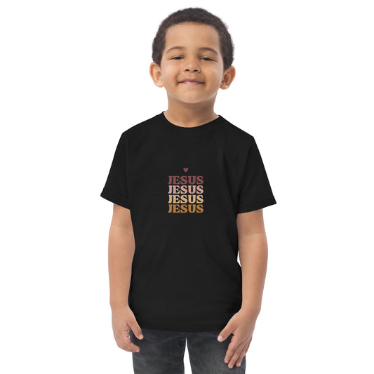 Jesus Toddler jersey t-shirt