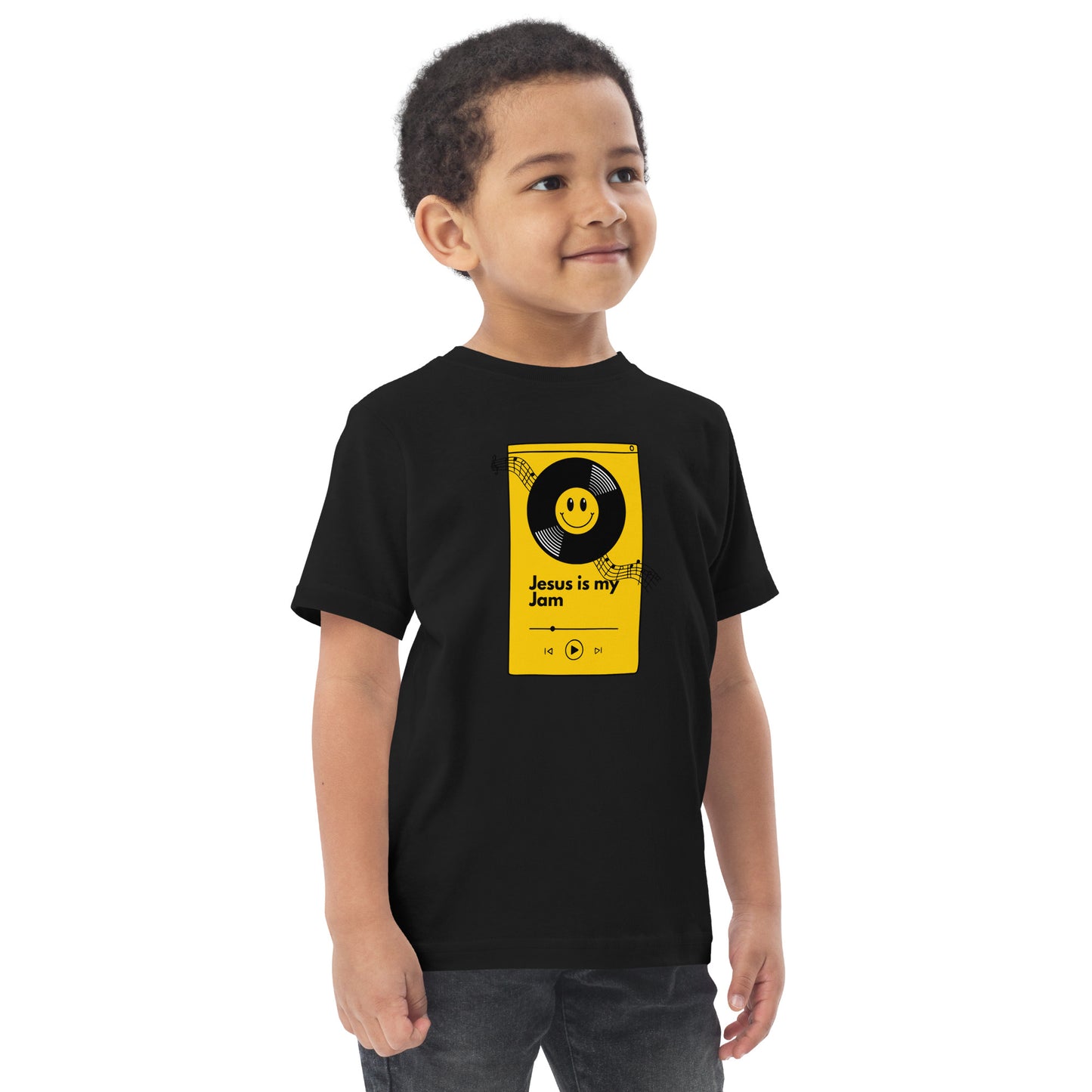 Jesus is my Jam Toddler jersey t-shirt
