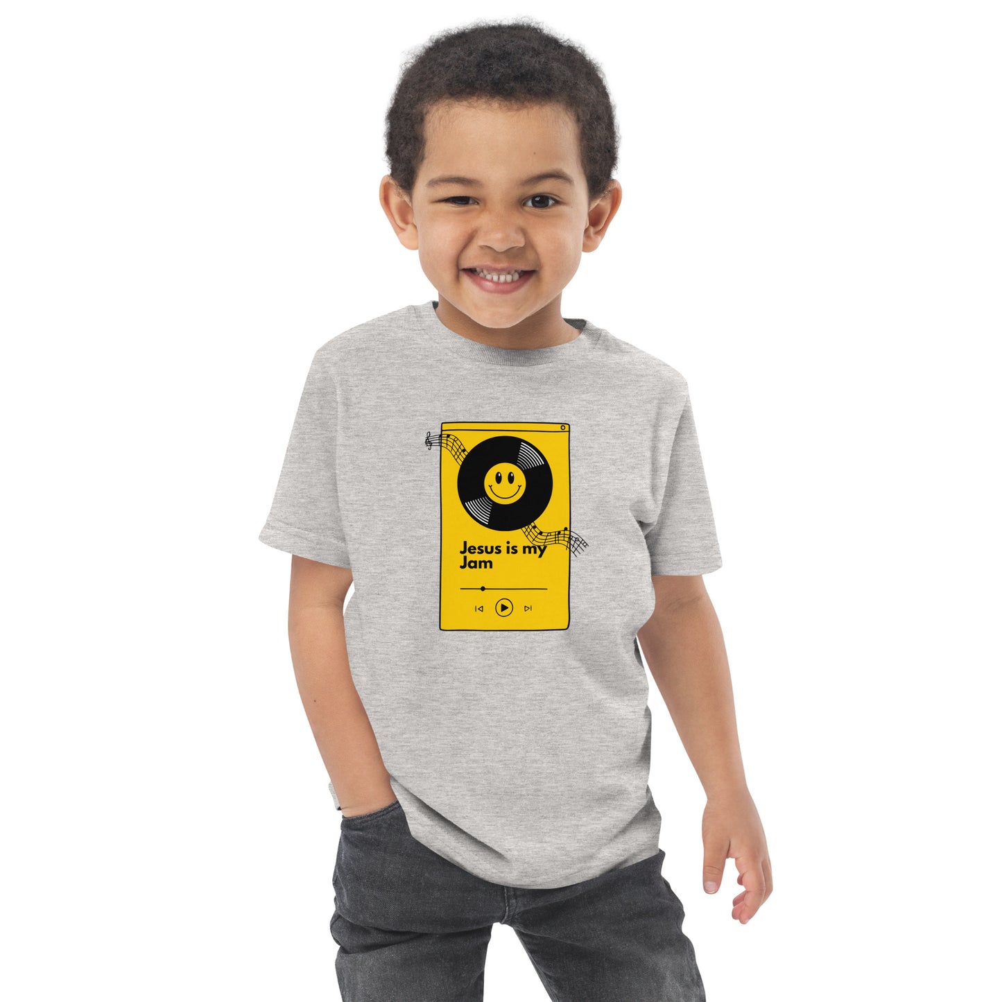 Jesus is my Jam Toddler jersey t-shirt