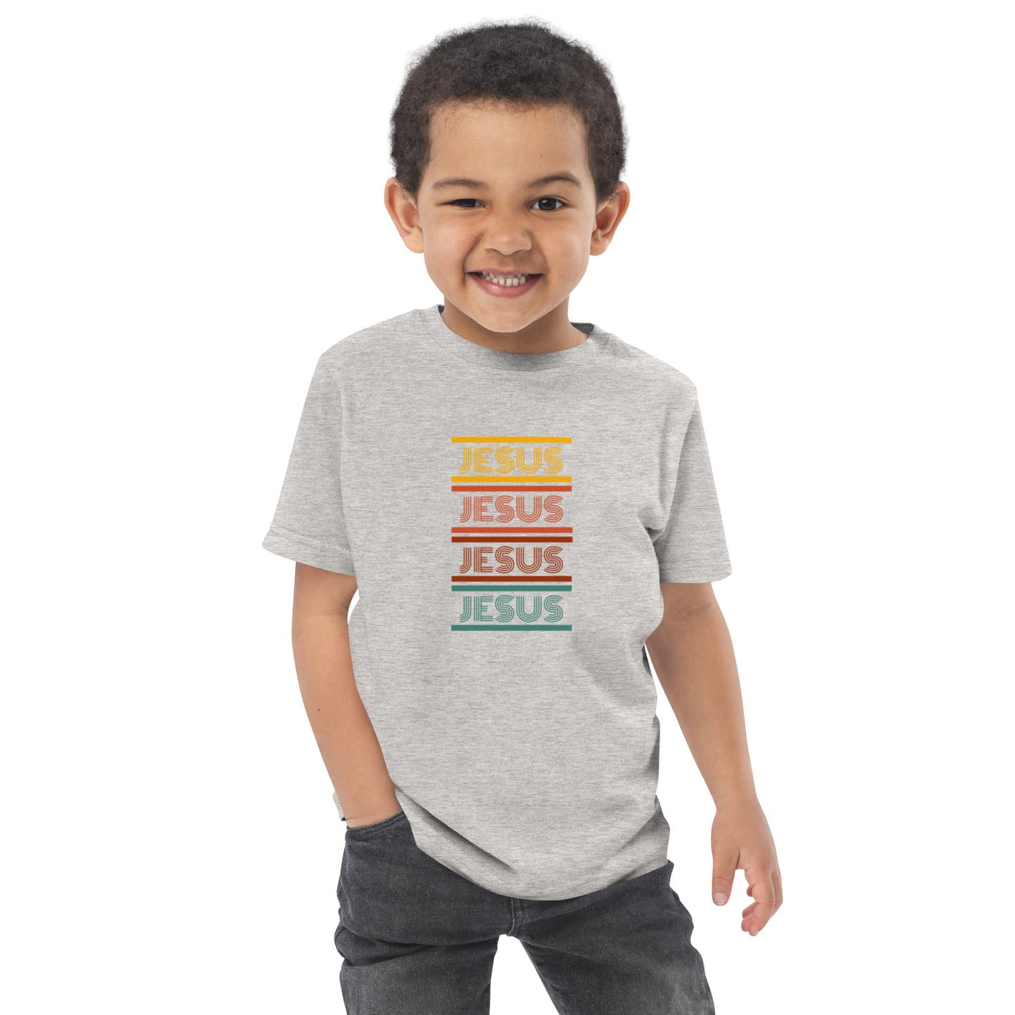 Jesus Toddler jersey t-shirt