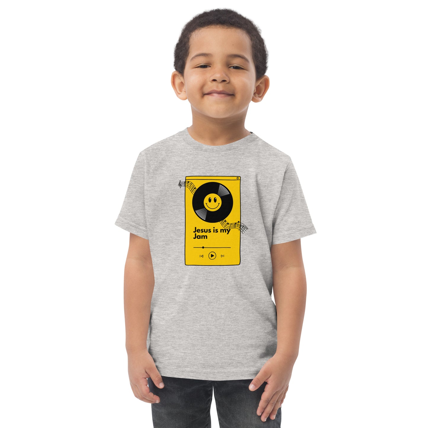 Jesus is my Jam Toddler jersey t-shirt