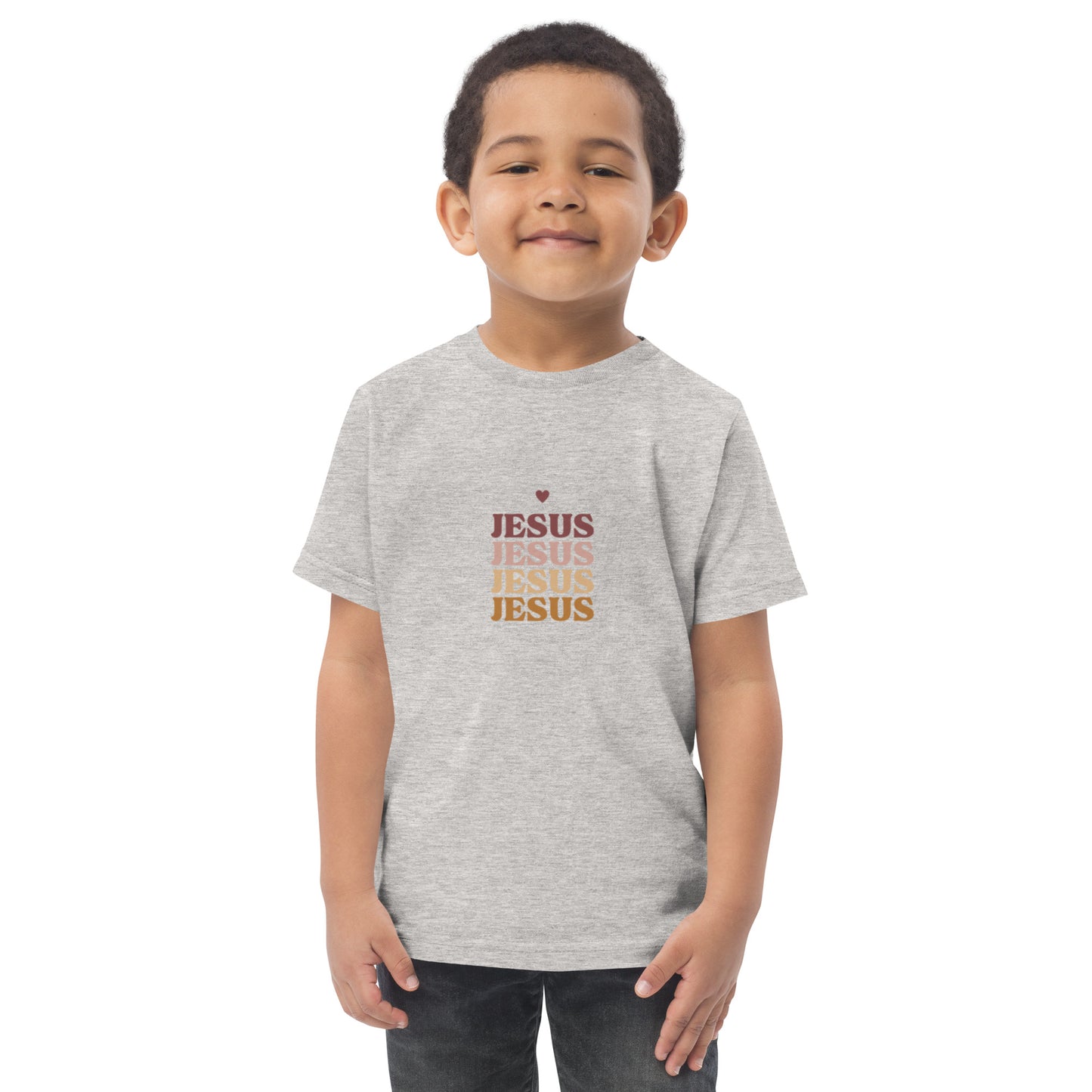 Jesus Toddler jersey t-shirt