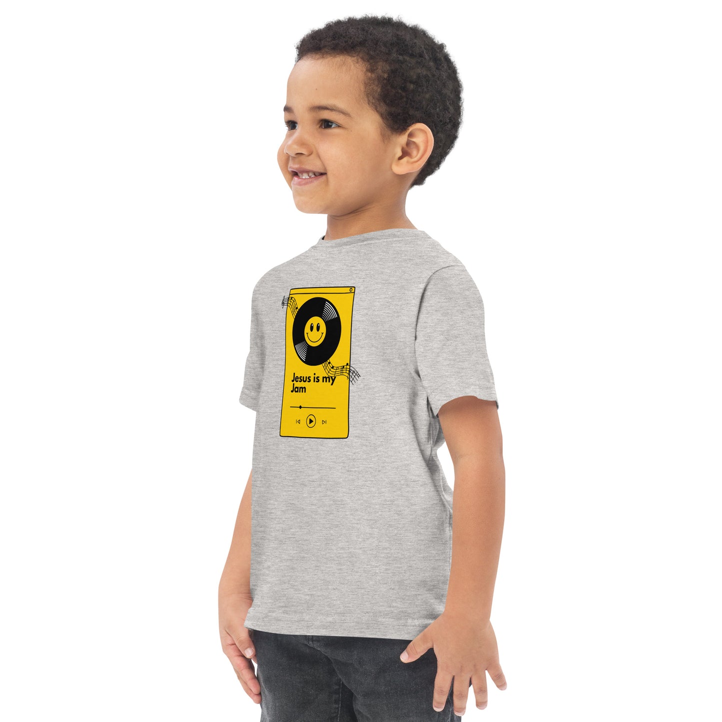 Jesus is my Jam Toddler jersey t-shirt