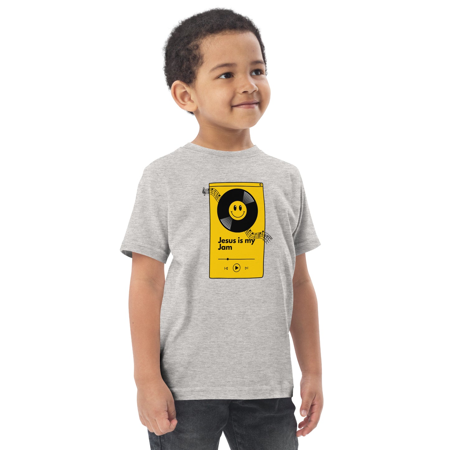 Jesus is my Jam Toddler jersey t-shirt