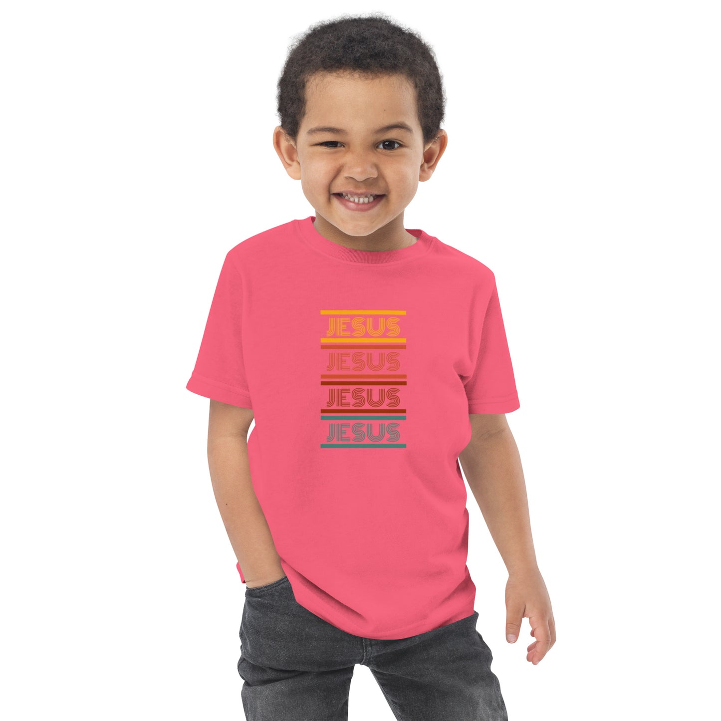 Jesus Toddler jersey t-shirt