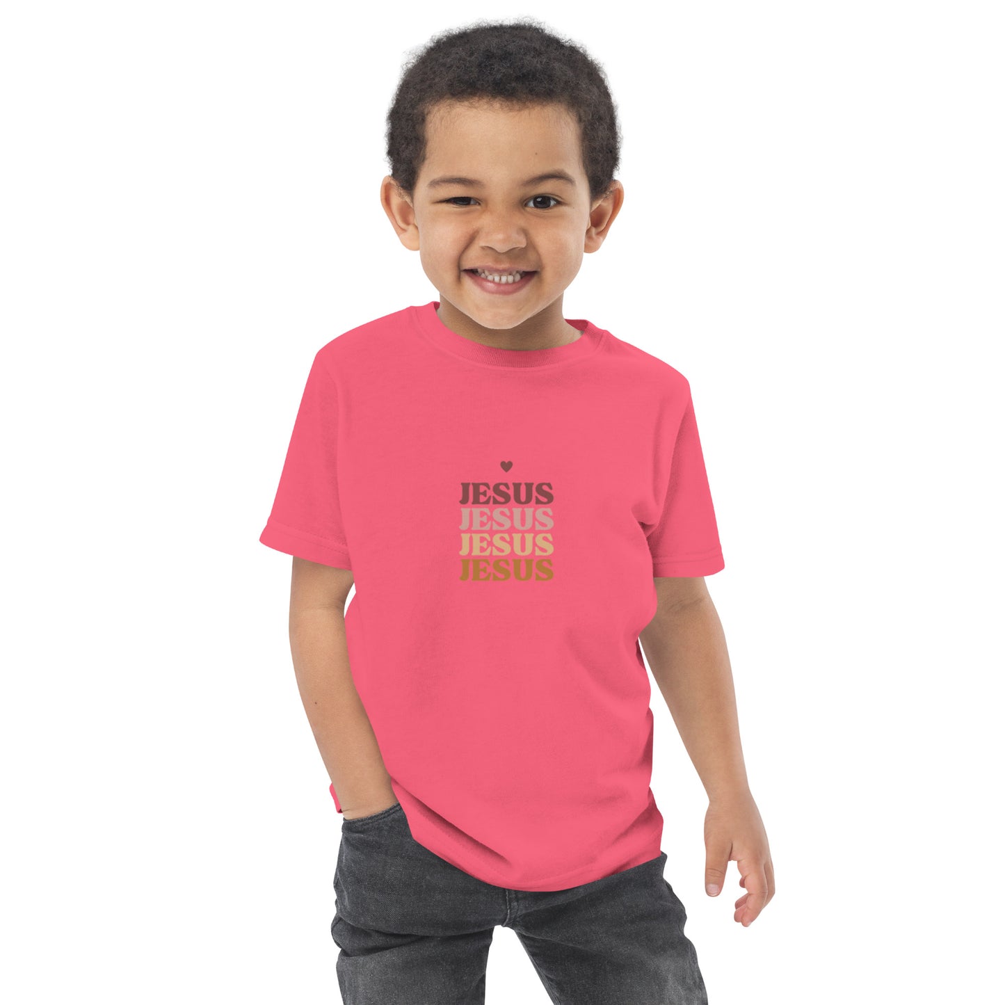 Jesus Toddler jersey t-shirt
