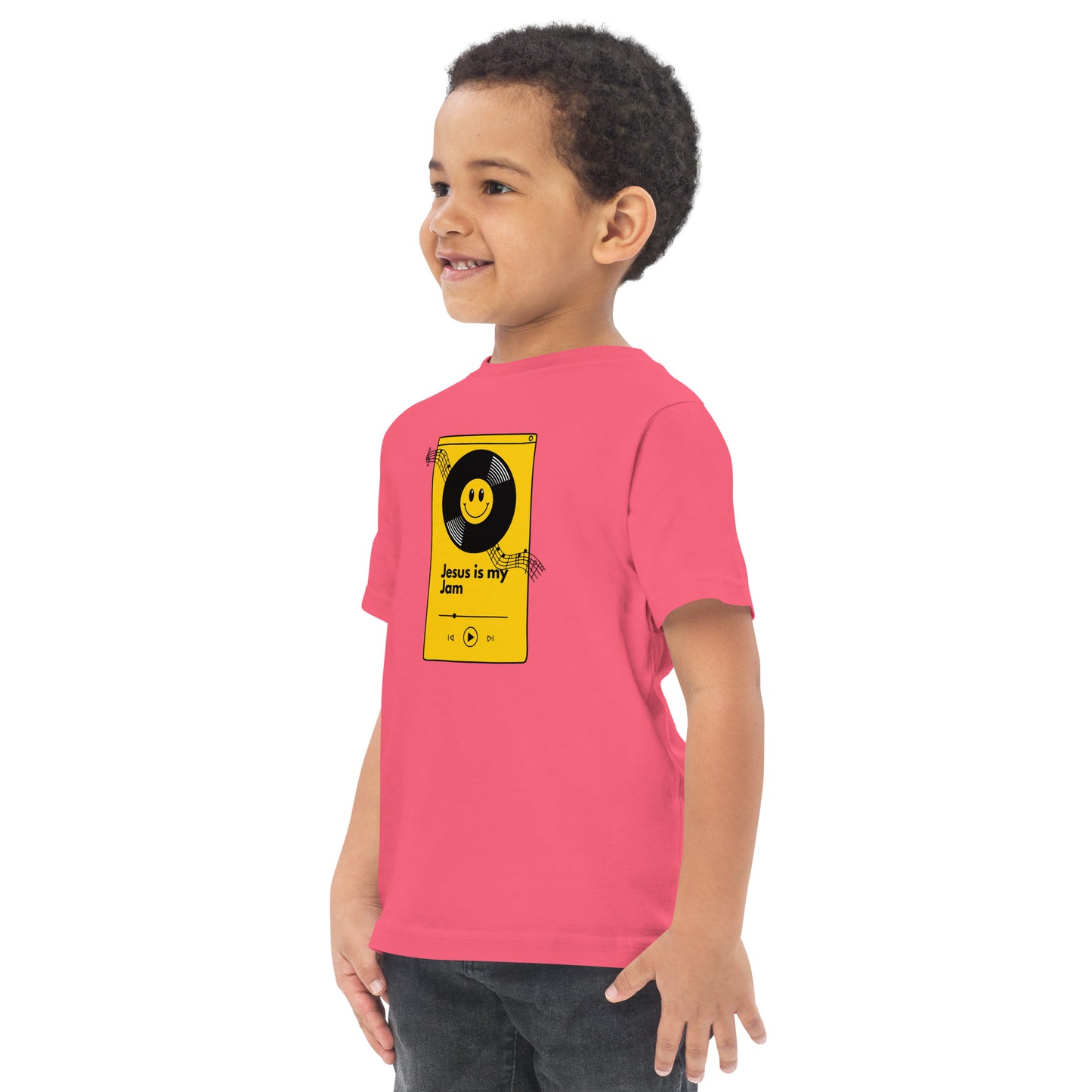 Jesus is my Jam Toddler jersey t-shirt