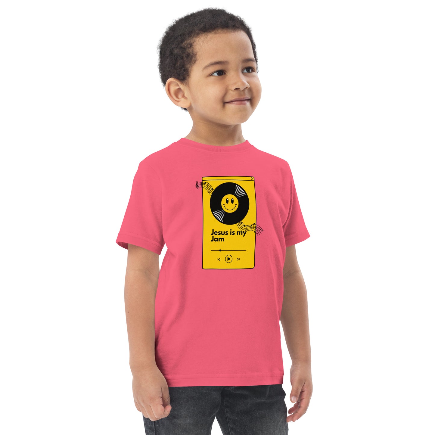 Jesus is my Jam Toddler jersey t-shirt