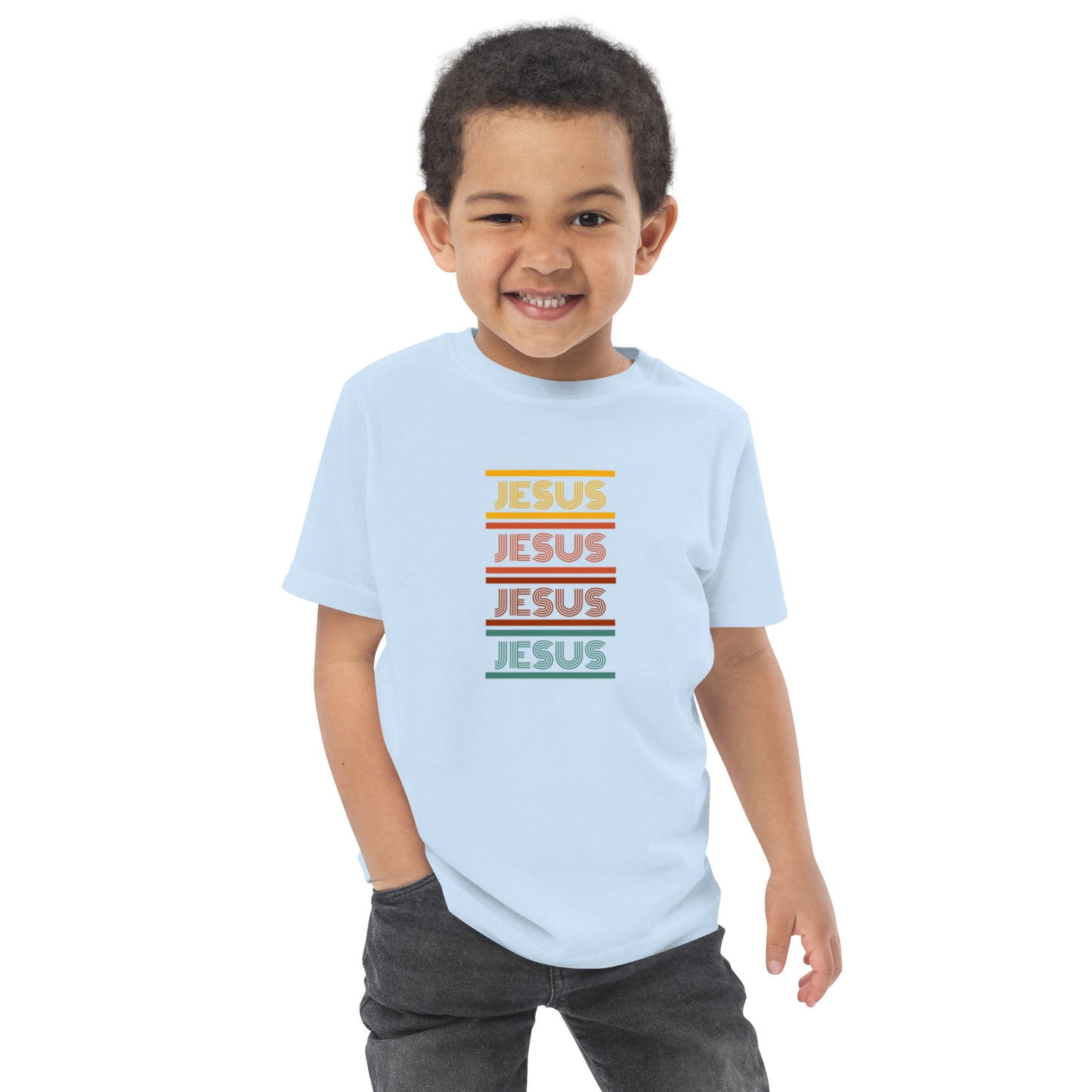 Jesus Toddler jersey t-shirt