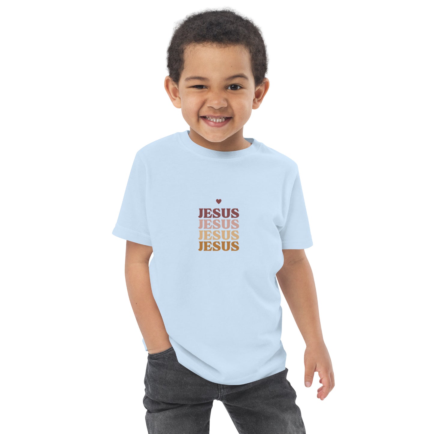Jesus Toddler jersey t-shirt