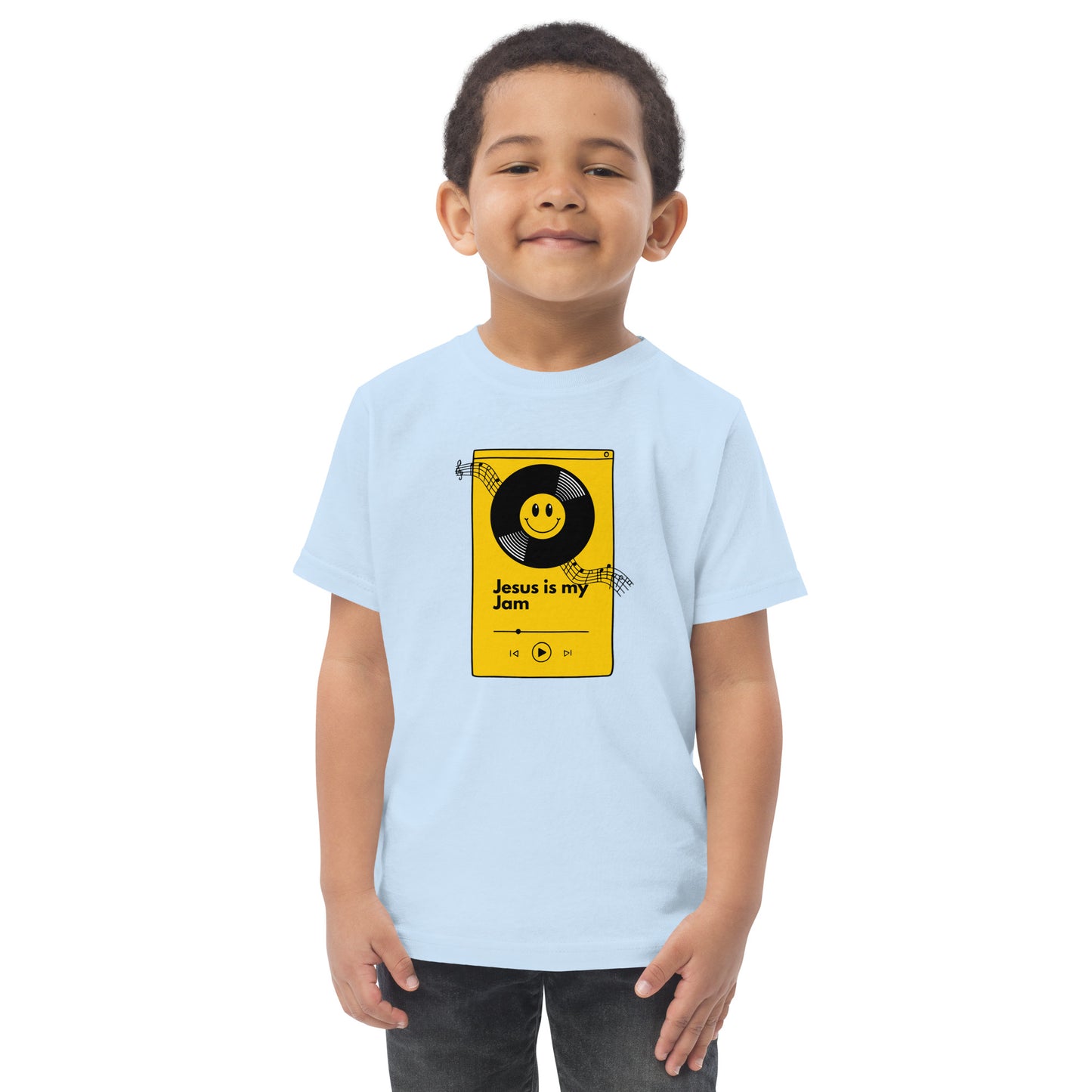 Jesus is my Jam Toddler jersey t-shirt