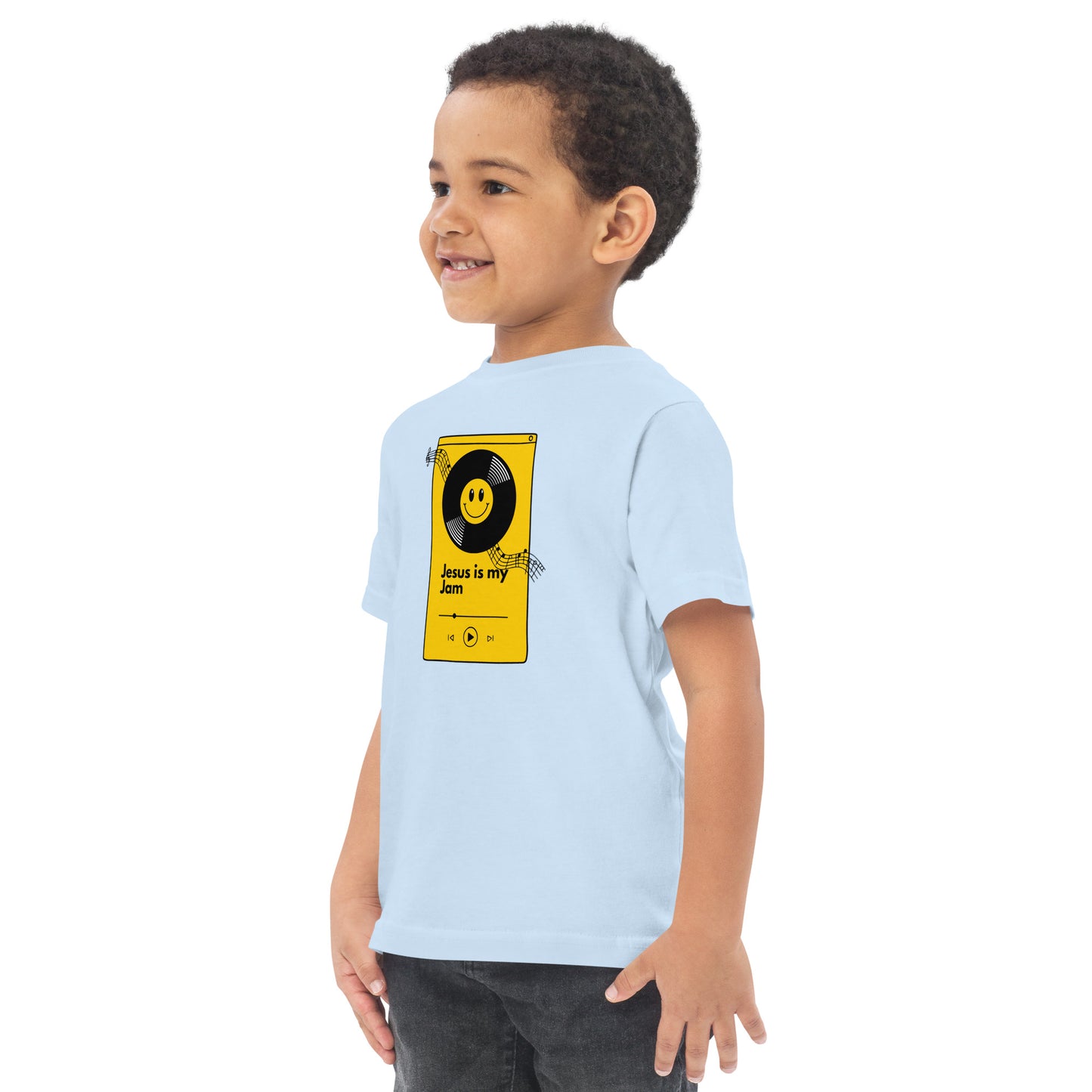Jesus is my Jam Toddler jersey t-shirt